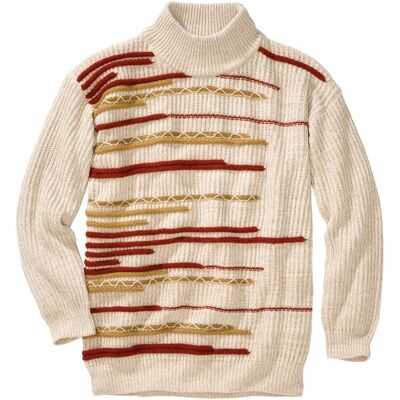 Mey & Edlich Hot Dog Pullover Beige 50 Mey & Edlich Hot Dog Pullover Beige 50