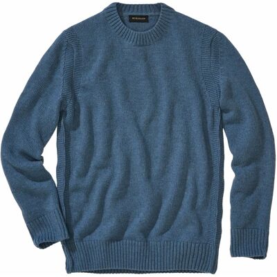 Mey & Edlich Durcheinander-Pullover Blau 46 Mey & Edlich Durcheinander-Pullover Blau 46
