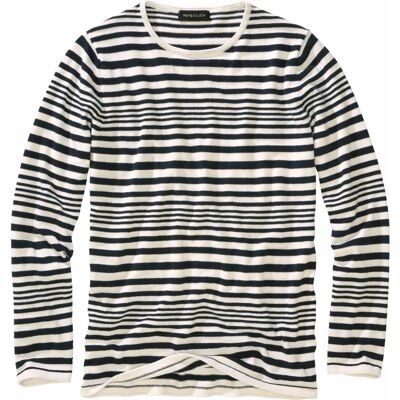 Mey & Edlich Illusionen-Pullover Blau 46 Mey & Edlich Illusionen-Pullover Blau 46