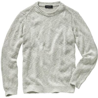 Mey & Edlich Nicht-zu-übersehen-Pullover Grau 46 Mey & Edlich Nicht-zu-übersehen-Pullover Grau 46