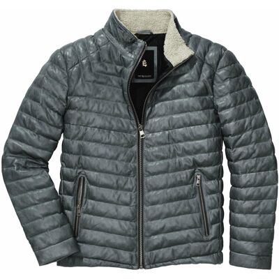 Mey & Edlich Hartgesottene Lederjacke Grau 46 Mey & Edlich Hartgesottene Lederjacke Grau 46