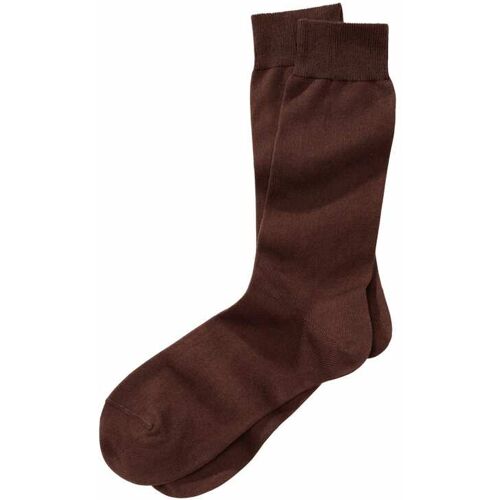 Mey & Edlich Italienische Businesssocke Braun 43-46