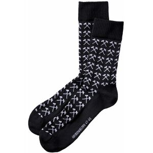 Mey & Edlich Grubenhelden Herren Socken Schwarz gemustert 39-42, 43-46