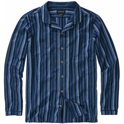Mey & Edlich Geruhsame-Nächte-Pyjamashirt Blau 56 Mey & Edlich Geruhsame-Nächte-Pyjamashirt Blau 56
