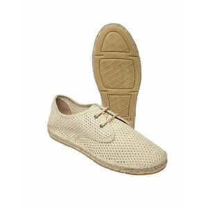 Mey & Edlich Espandrij Herren Sneakers Beige einfarbig 40, 41, 42, 43, 44, 45, 46