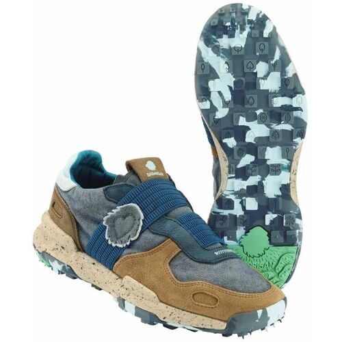 Satorisan S.L Leinen-Sneaker Chacrona Blau 44