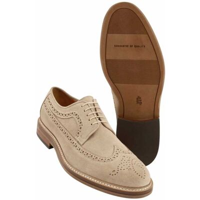 Mey & Edlich Longwing-Brogue Beige 44 Mey & Edlich Longwing-Brogue Beige 44