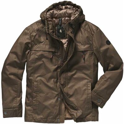 Mey & Edlich Dry-Wax-Outdoorjacke Braun 52 Mey & Edlich Dry-Wax-Outdoorjacke Braun 52