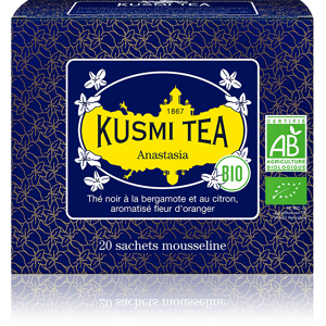 Anastasia bio  Schwarzer Tee Bergamotte  Teebeutel - Kusmi Tea