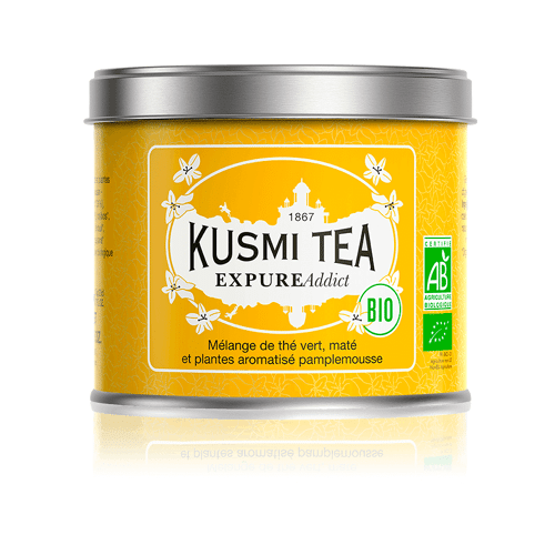 KUSMI TEA EXPURE Addict bio  Looser Gruner Tee Kusmi Tea