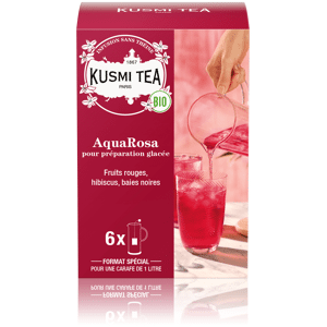 KUSMI TEA AquaRosa bio  Aufgüsse, hibiskus, roten Früchten  Teebeutel - Kusmi Tea