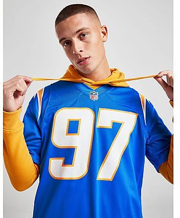 Nike NFL LA Chargers Bosa #97 Game Jersey Herren - Herren, Blue - male - Size: S