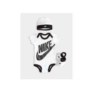 Nike 3 Piece Futura Logo Set Baby - Kinder, White - unisex - Size: 0-6M
