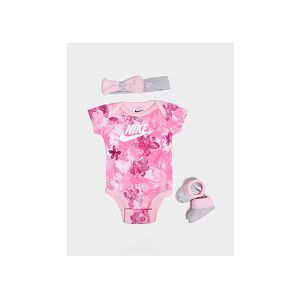 Nike 3 Piece Sci-Dye Bootie Set Infant, Pink - unisex - Size: 0-6M