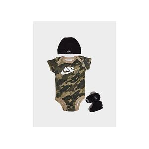 Nike 3 Piece Bootie Set Camo Infant, Black - unisex - Size: 0-6M