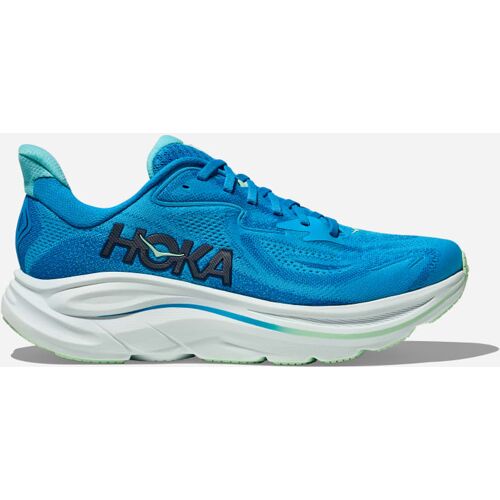 HOKA Clifton 10 Schuhe für Herren in Hoka Blue/Skyward Blue Größe 43 1/3 Weit   Straße
