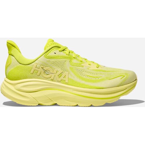 HOKA Clifton 10 Schuhe für Herren in Neon Hoka Citrus/Sunlight Größe 45 1/3   Straße