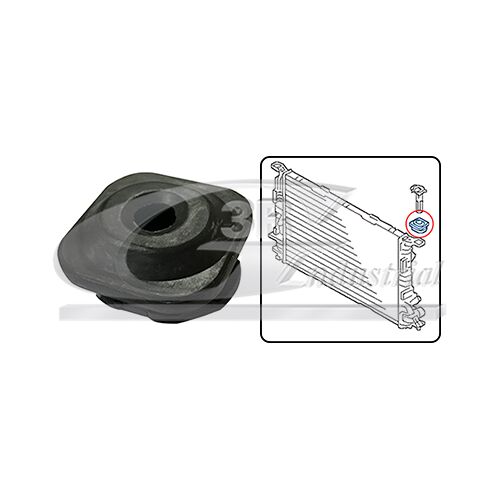 3rg Kühlerträger 84718 Für Skoda Audi 8k0121275c 8k0121275a