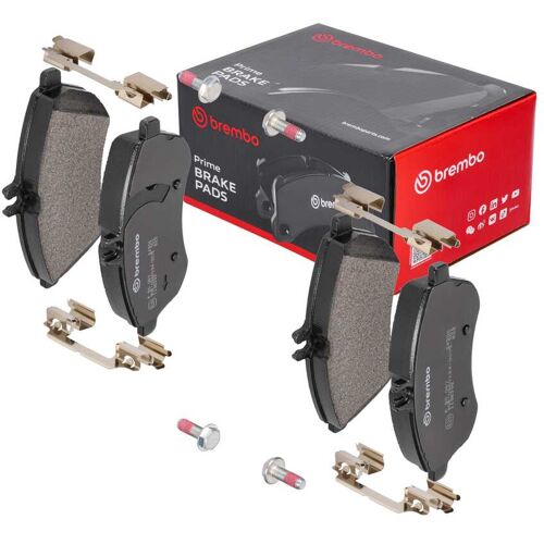 Brembo Bremsbelagsatz, Scheibenbremse Bremsbeläge, Richtungsgebunden P 50 067 Vorne Rechts Links Mit Zubehör Für Mercedes-Benz 0004201005 A0004201005