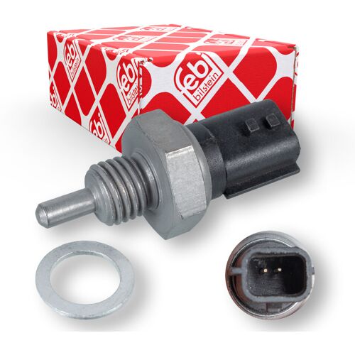 Febi Bilstein Sensor, Kühlmitteltemperatur 107685 Schwarz Für Renault Dacia Nissan 226300007r 22630-00q2d 22630-00q1p Schwarz