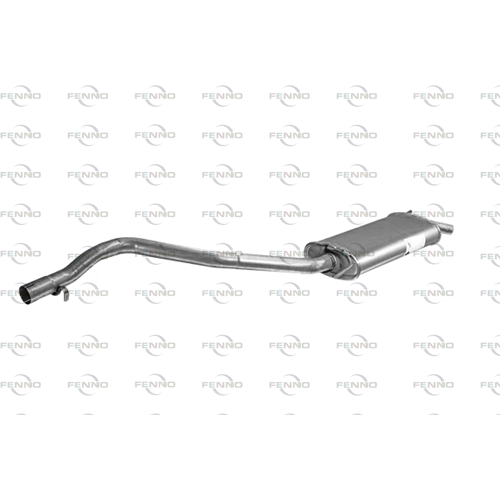 Fenno Endschalldämpfer P7377 Hinten Für Vw 028253609 074253609j 028253609b