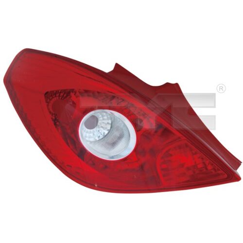 Tyc Heckleuchte 11-11430-01-2 Links Ohne Lampenträger Für Opel 1222132 93189092