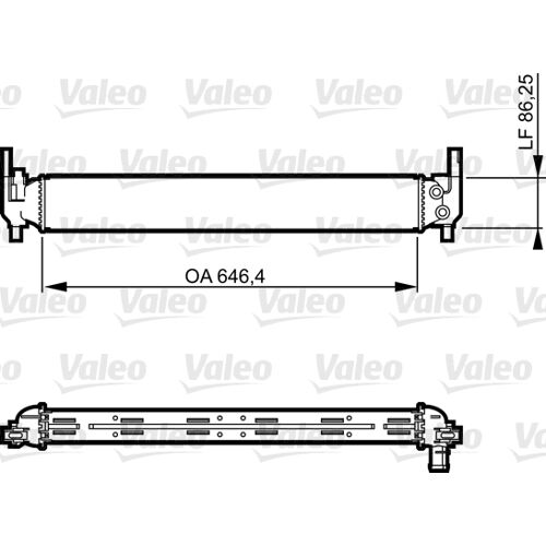 Valeo Kühler, Motorkühlung 735310 Für Skoda Vw (Svw) Seat Audi 6r0145805e 6r0145805h