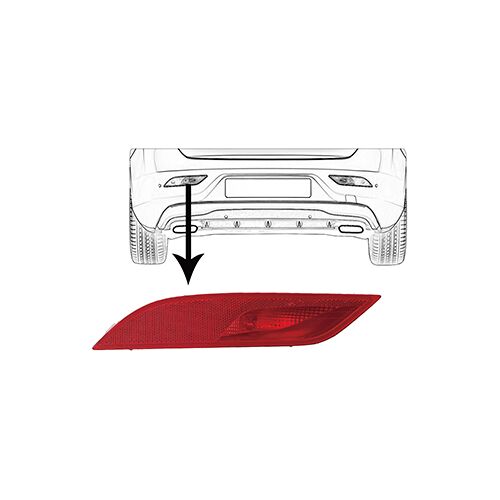 Van Wezel Nebelschlussleuchte 5909929 Links Für Volvo 31290576 31395550