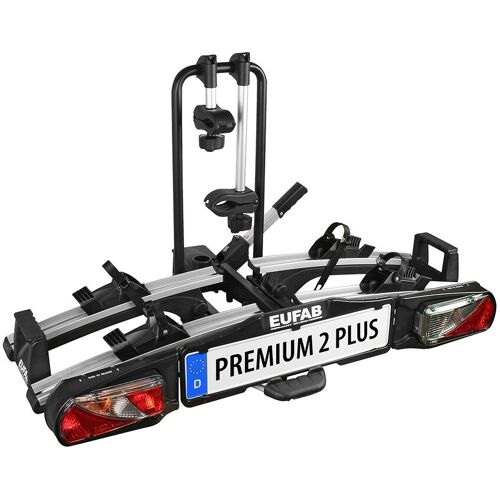 Eufab   Fahrradträger Abklappbar Für 2 Fahrräder Premium Ii Plus (11523) Für Ahk