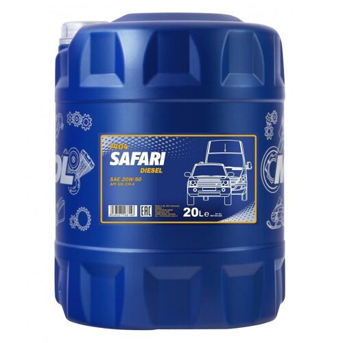 Sct - Mannol Safari 20w-50 (20l) 20.0l