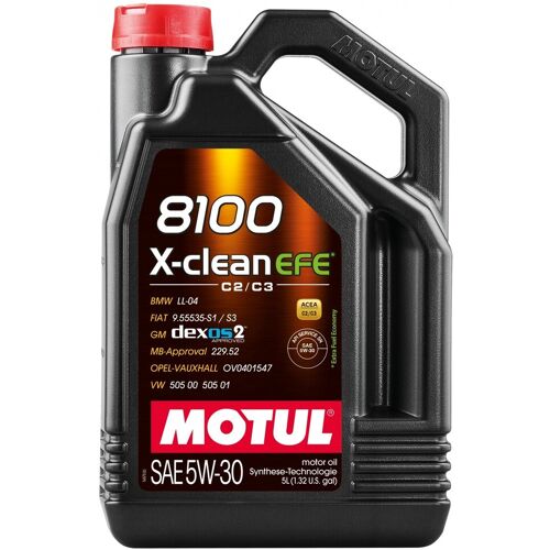 Motul 8100 X-Clean Efe 5w30 5.0l