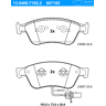 Ate Bremsbeläge Vorne (13.0460-7182.2) Für Audi A8 Vw Phaeton A6 C6