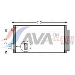 Ava Quality Cooling Kondensator, Klimaanlage Fta5412d Für Fiat Ava Quality Cooling Kondensator, Klimaanlage Fta5412d Für Fiat
