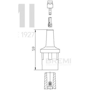 Bremi Stecker, Zündspule 13551 Für Mercedes Bremi Stecker, Zündspule 13551 Für Mercedes