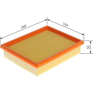 BOSCH F 026 400 849 - Luftfilter BOSCH F 026 400 849 - Luftfilter