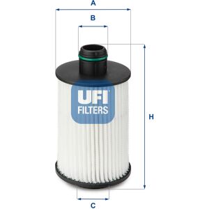 Ufi Ölfilter 2508800 Filtereinsatz 126mm Für Opel Gm Ufi Ölfilter 2508800 Filtereinsatz 126mm Für Opel Gm