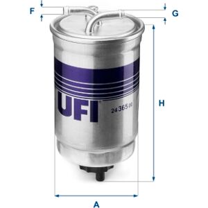 Ufi Kraftstofffilter 2436500 Filtereinsatz 153mm Für Ford Vag Honda Rover Land Ufi Kraftstofffilter 2436500 Filtereinsatz 153mm Für Ford Vag Honda Rover Land