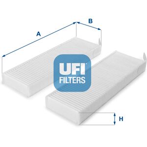 Ufi Filter, Innenraumluft 5315400 Für Peugeot Toyota Ufi Filter, Innenraumluft 5315400 Für Peugeot Toyota