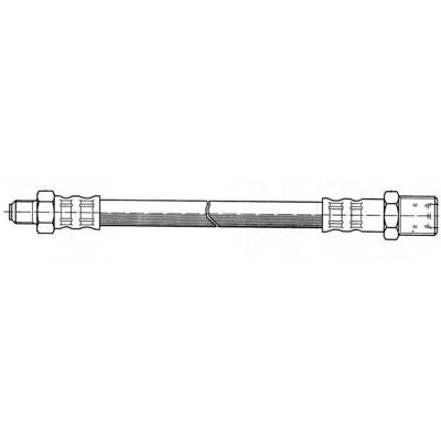 A.B.S. Bremsschlauch - Länge 330mm, Gewinde 3/8, 5/8, für Austin Mini A.B.S. Bremsschlauch - Länge 330mm, Gewinde 3/8, 5/8, für Austin Mini