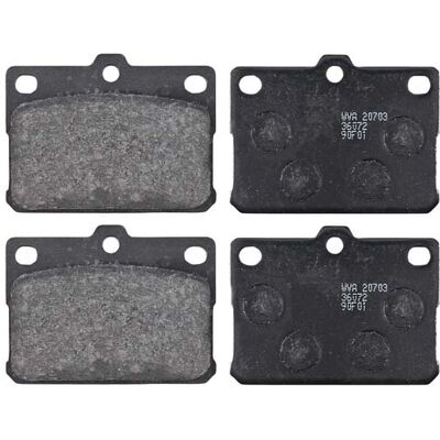 A.B.S. Bremsbeläge Satz für Daihatsu Charmant, Mazda 818, Mitsubishi Colt A.B.S. Bremsbeläge Satz für Daihatsu Charmant, Mazda 818, Mitsubishi Colt