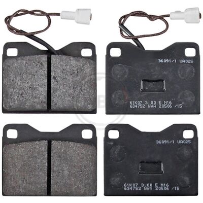 Citroën Peugeot Porsche Talbot Bremsbeläge - Vorder- oder Hinterachse Citroën Peugeot Porsche Talbot Bremsbeläge - Vorder- oder Hinterachse