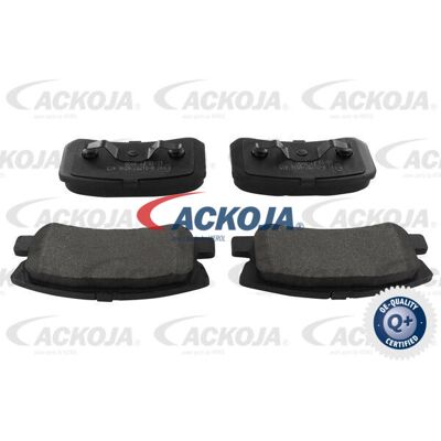 ACKOJA A37-0013 - Bremsbelagsatz für Hinterachse ACKOJA A37-0013 - Bremsbelagsatz für Hinterachse
