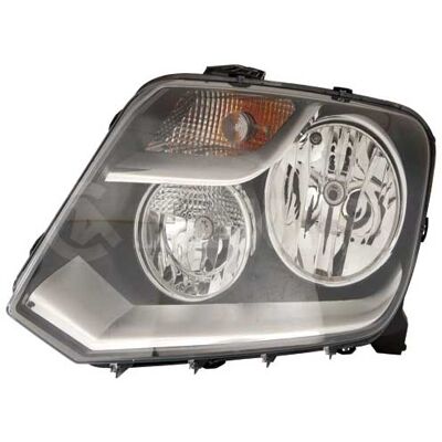 Alkar H15 H7 Py21w W5w Scheinwerfer Gehäuse Mit Schwarzem Innenteil Rechts - Headlight Alkar H15 H7 Py21w W5w Scheinwerfer Gehäuse Mit Schwarzem Innenteil Rechts - Headlight
