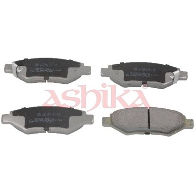 Ashika 5100007 Bremsbelagsatz - Hinterachse passend für Cadillac CTS SRX Camaro 5 Ashika 5100007 Bremsbelagsatz - Hinterachse passend für Cadillac CTS SRX Camaro 5
