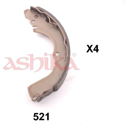 Ashika MN102642 MN102646 MR476000 MR586653 MR485638 - Bremsbackensatz Hinterachse Ashika MN102642 MN102646 MR476000 MR586653 MR485638 - Bremsbackensatz Hinterachse