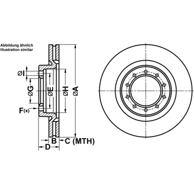 Renault Trucks: Mascott, Master Pro Bremsscheibe - Bremsen Renault Trucks: Mascott, Master Pro Bremsscheibe - Bremsen