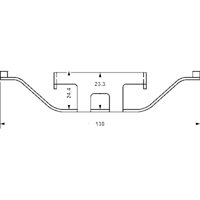 Autofren Seinsa BMW Bremsbeläge & Federkit - 11.8116-0094.1 Autofren Seinsa BMW Bremsbeläge & Federkit - 11.8116-0094.1