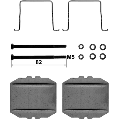 ATE 13.0460-0437.2 - Bremsbelags-Set für Citroën Xantia XM ATE 13.0460-0437.2 - Bremsbelags-Set für Citroën Xantia XM