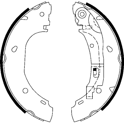 Ate Modell 03.0137-0432.2 Bremsbackensatz - Hinterachse Trommelbremsen für Citroën Jumper & Fiat Ducato Ate Modell 03.0137-0432.2 Bremsbackensatz - Hinterachse Trommelbremsen für Citroën Jumper & Fiat Ducato