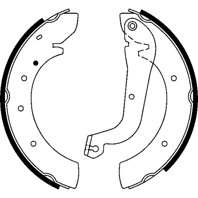 ATE Bremsbackensatz - Passend für Citroën C25, Peugeot J5, Fiat Ducato, Nissan ATE Bremsbackensatz - Passend für Citroën C25, Peugeot J5, Fiat Ducato, Nissan